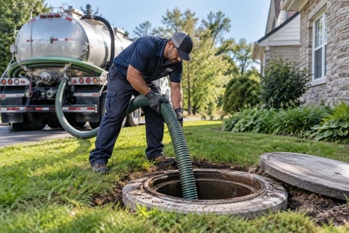 Professional inspection checklist covering tank, pump, controls and treatment components in Northern Kentucky